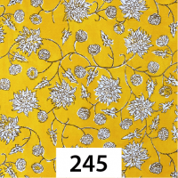Döşemelik Kumaş - Sarı Desenli